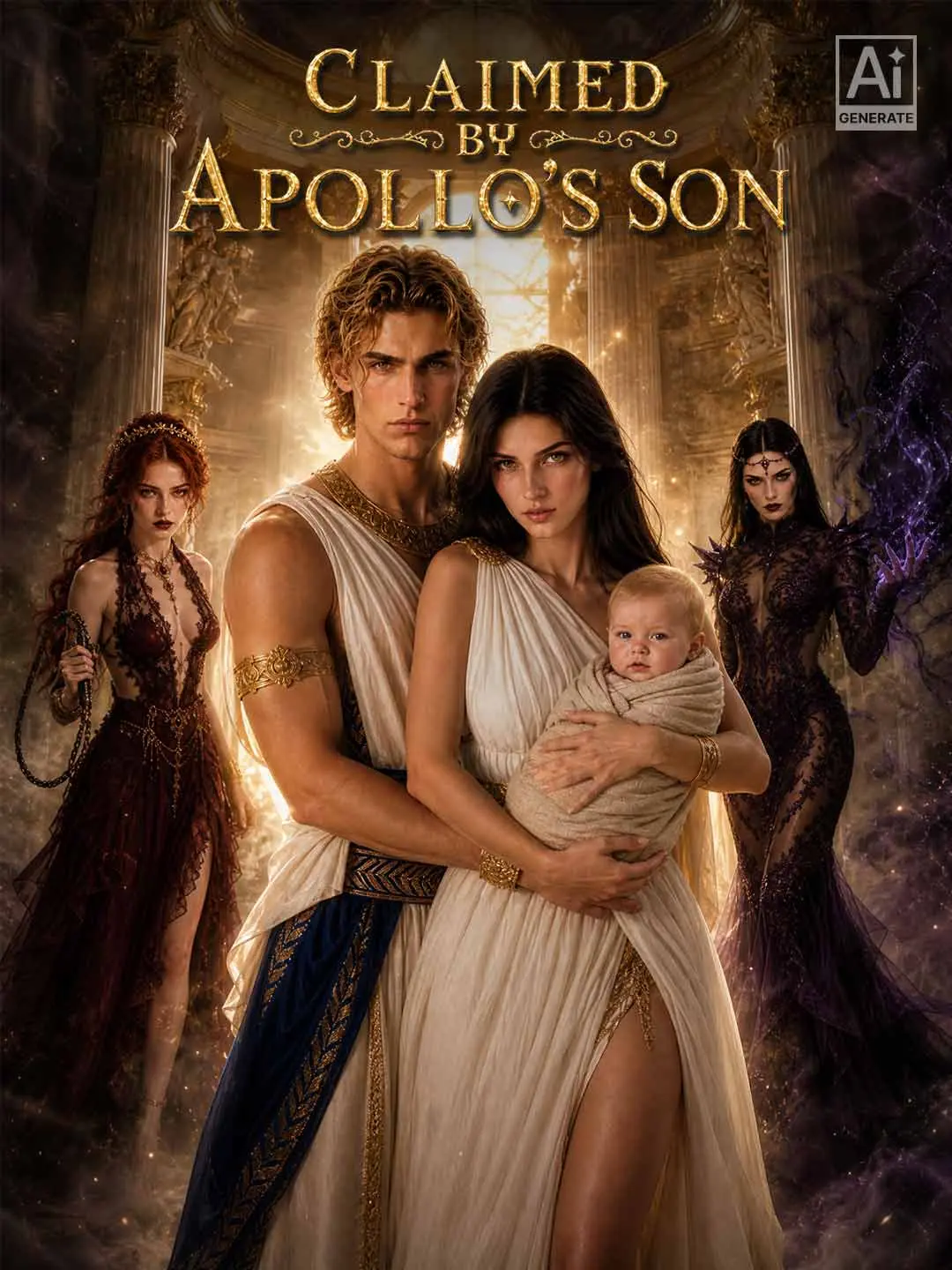 Cover of the miniseries Claimed by Apollo's Son