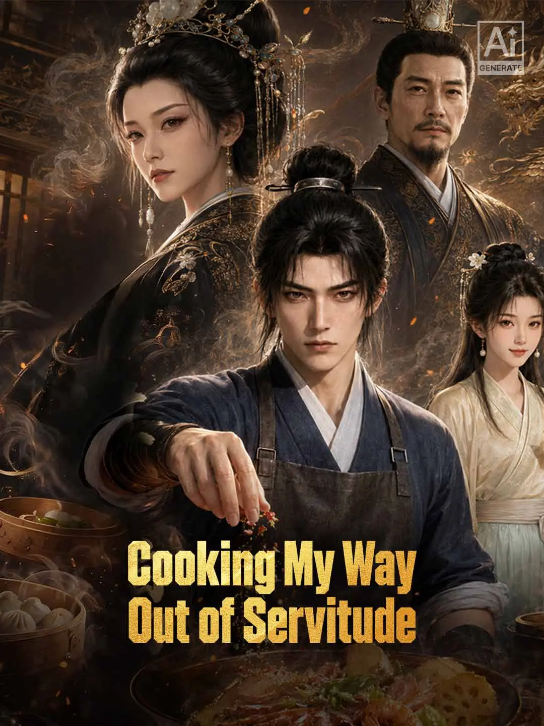 Cover of the miniseries Cooking My Way Out of Servitude