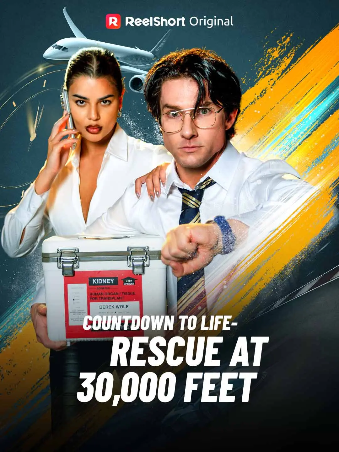 Cover of the miniseries Countdown to Life: Rescue at 30,000 Feet