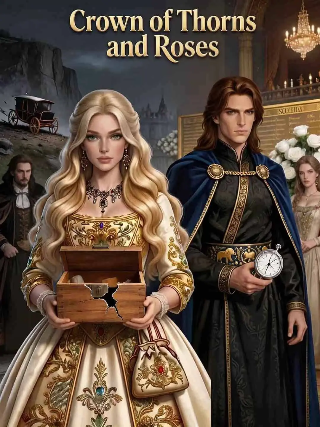 Cover of the miniseries Crown of Thorns and Roses
