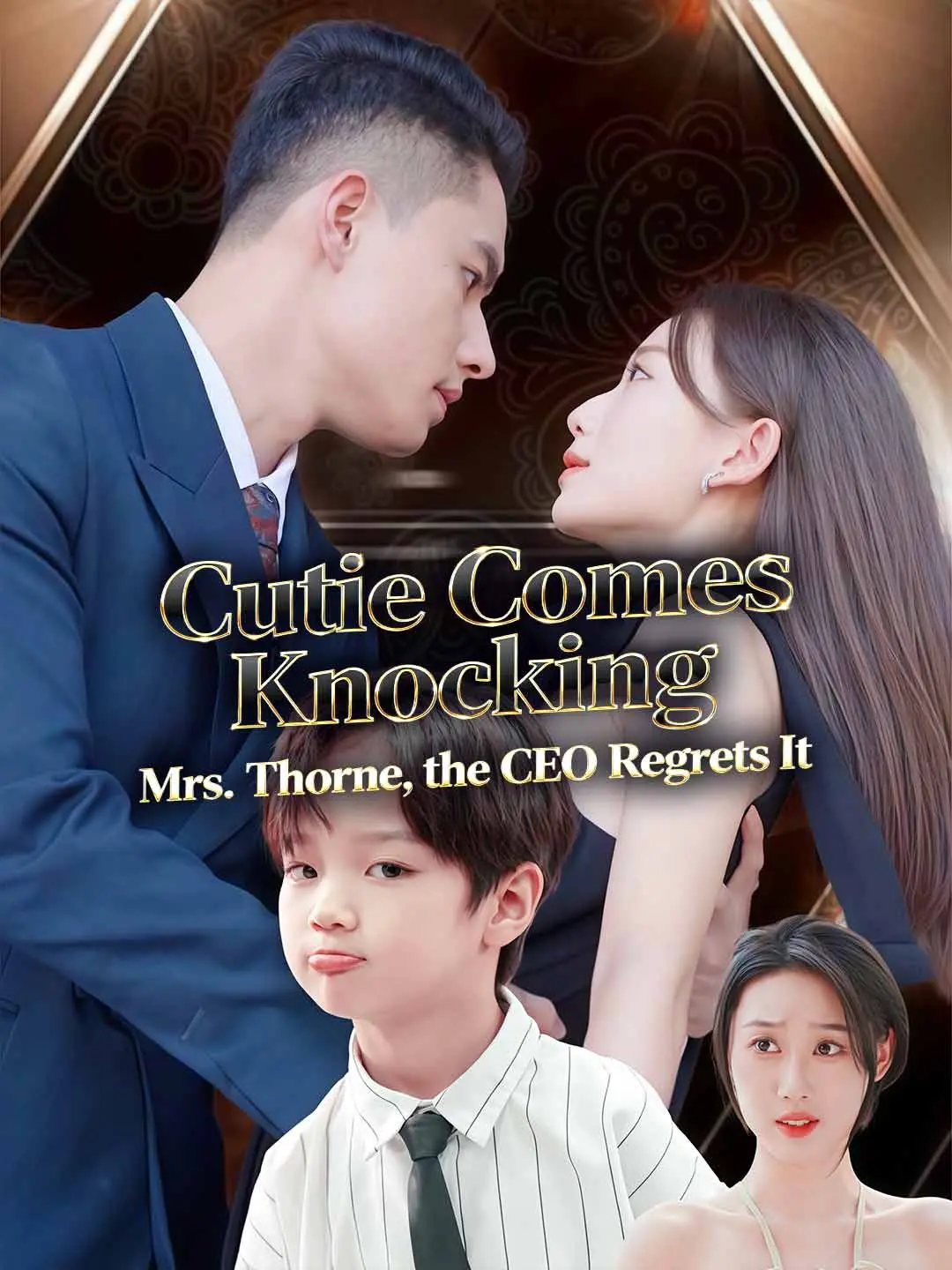 Cover of the miniseries Cutie Comes Knocking: Mrs. Thorne, the CEO Regrets It