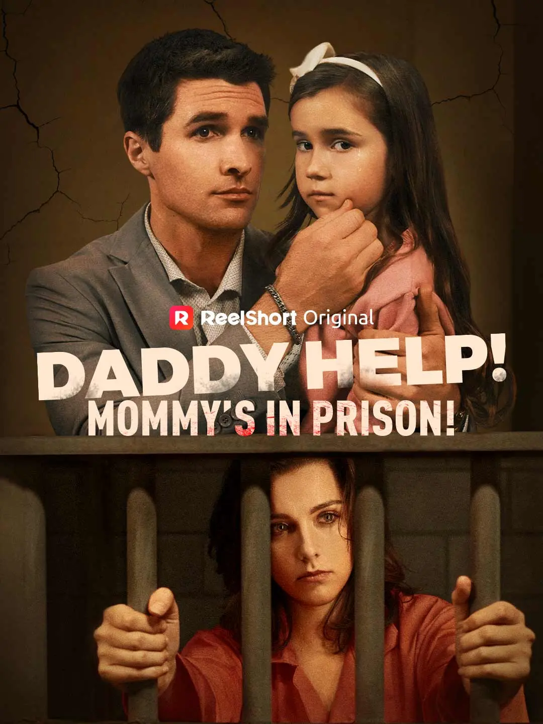 Cover of the miniseries Daddy Help! Mommy’s in Prison!