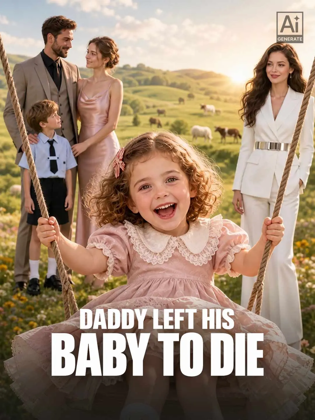 Cover of the miniseries Daddy Left His Baby to Die