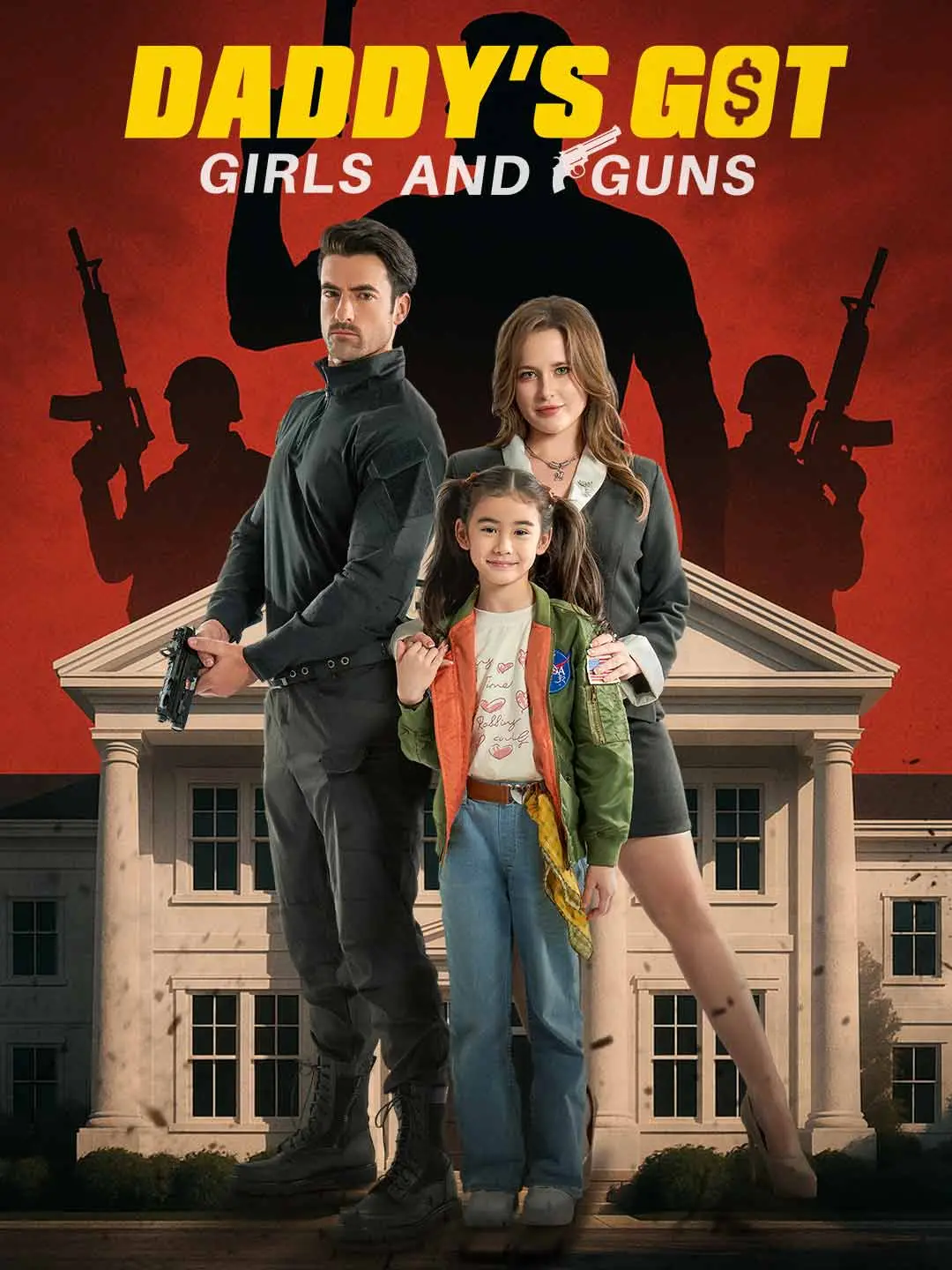 Cover of the miniseries Daddy's Got Girls and Guns