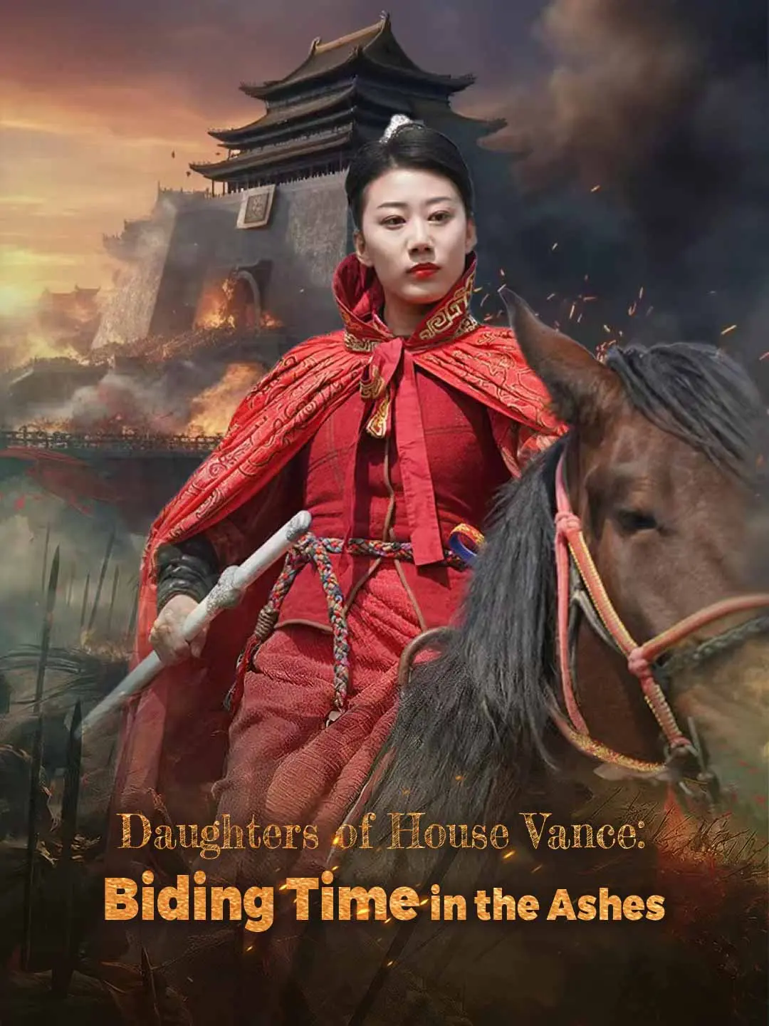 Cover of the miniseries Daughters of House Vance: Biding Time in the Ashes