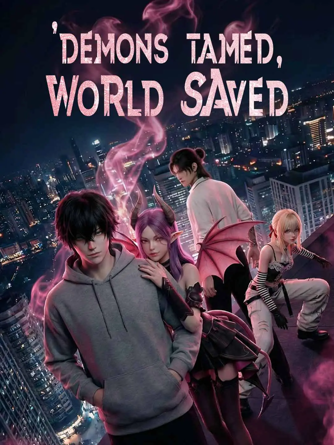 Cover of the miniseries Demons Tamed, World Saved