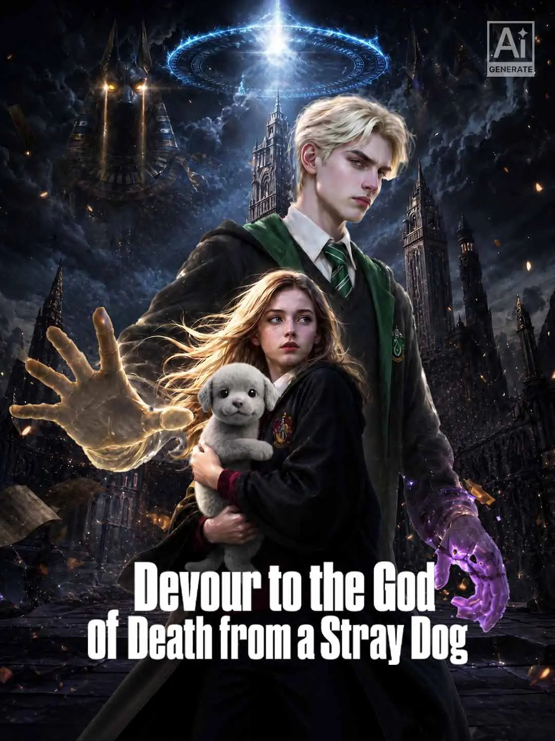 Cover of the miniseries Devour to the God of Death from a Stray Dog
