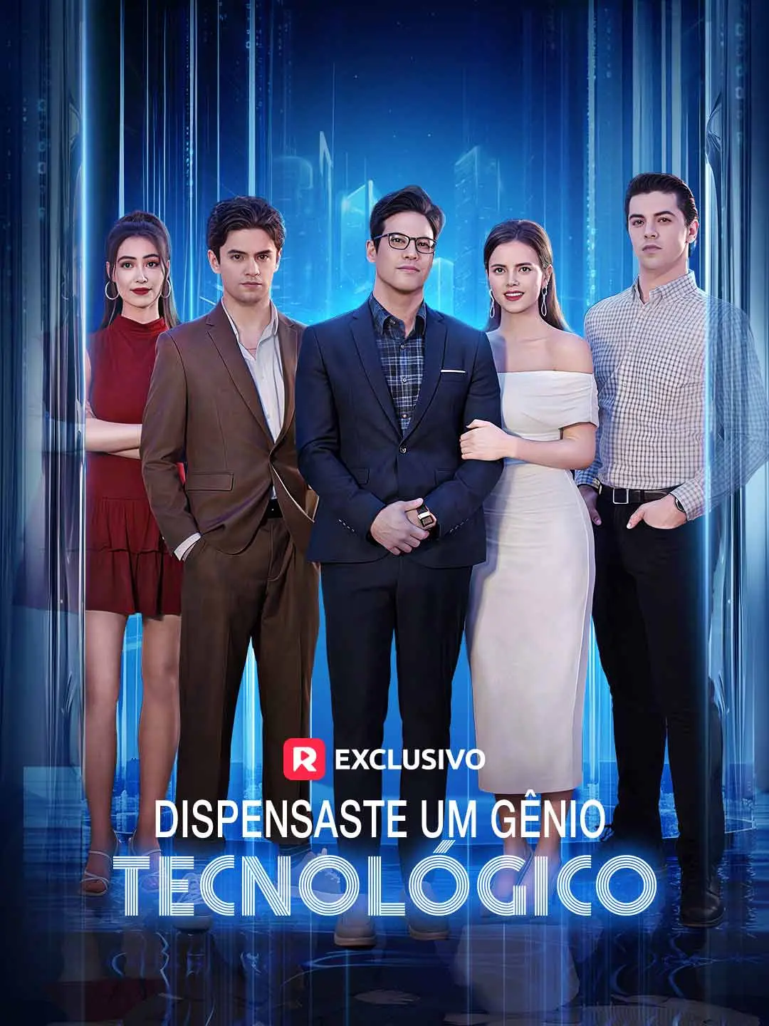 Capa da minissérie Dispensaste um Gênio Tecnológico