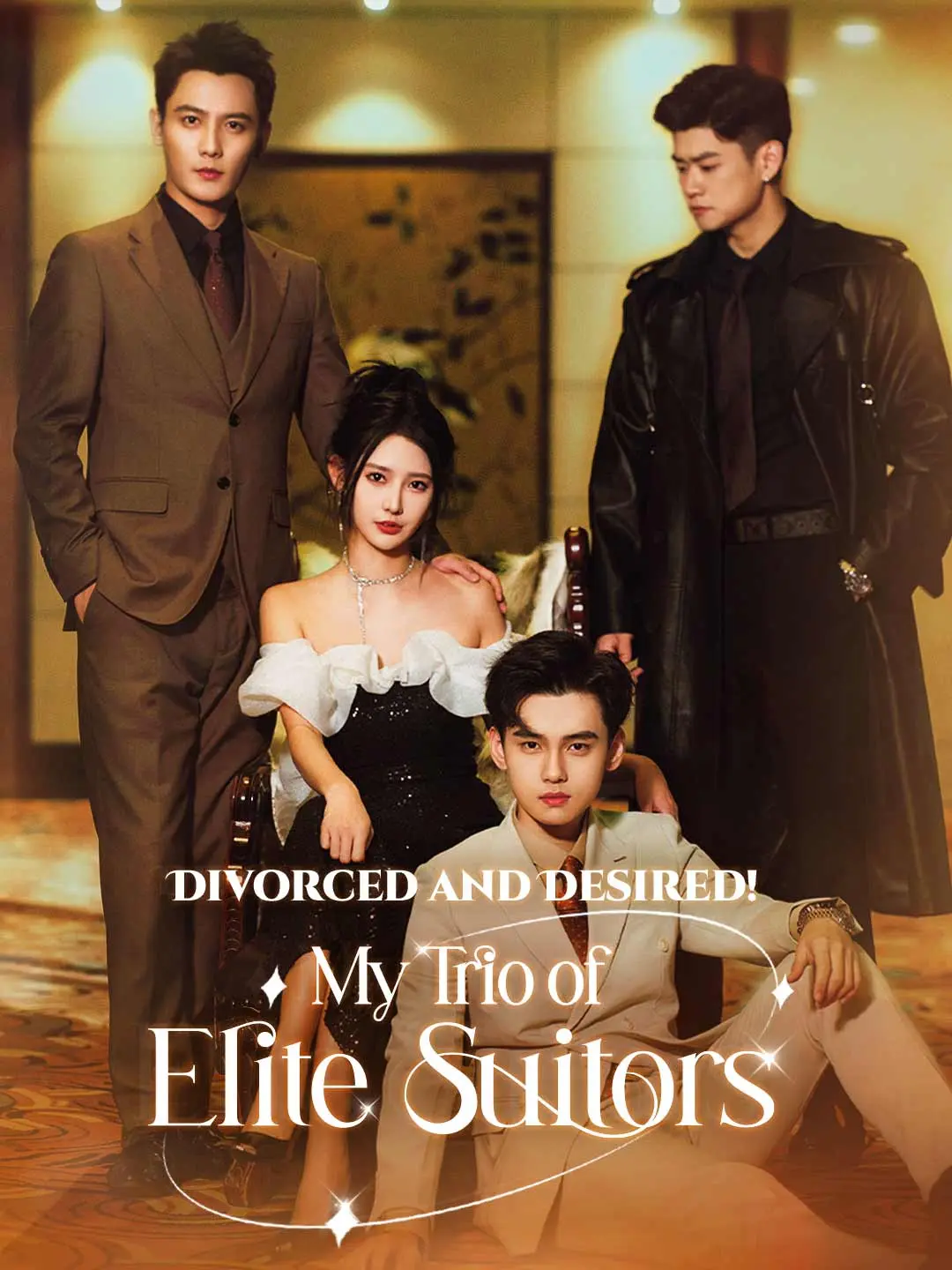 Capa da minissérie Divorced and Desired! My Trio of Elite Suitors