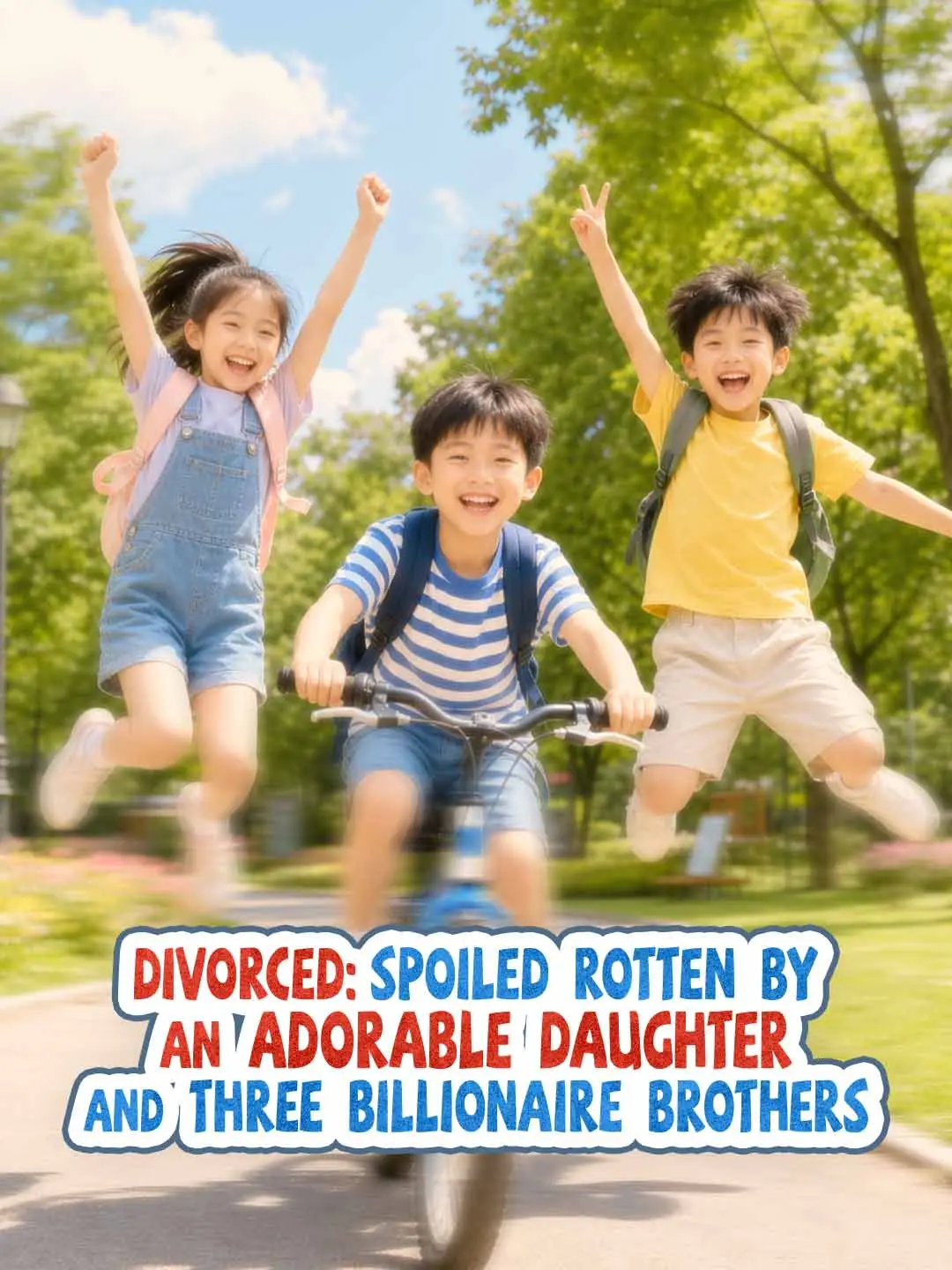 Cover of the miniseries Divorced: Spoiled Rotten by an Adorable Daughter and Three Billionaire Brothers