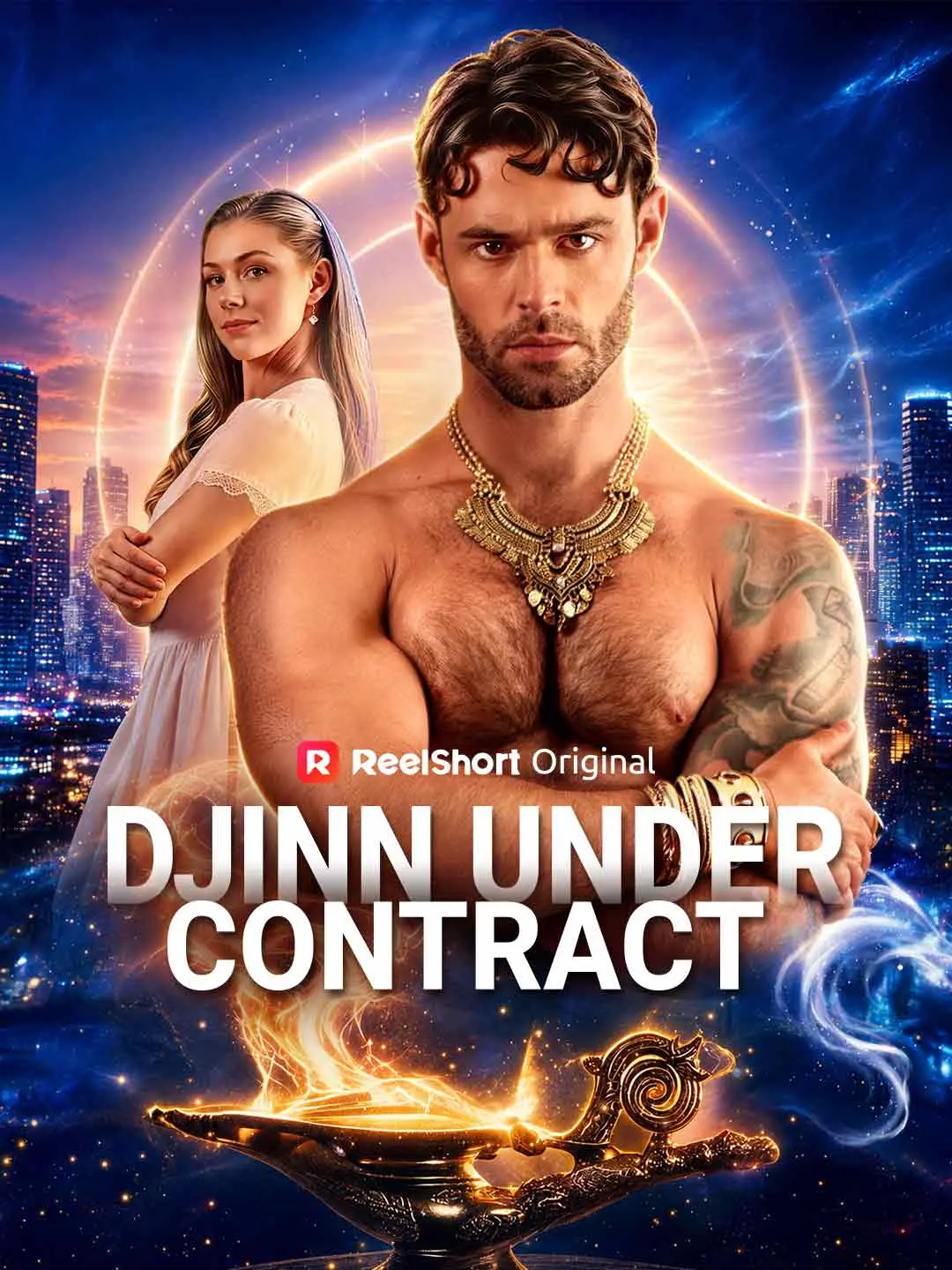 Cover of the miniseries Djinn Under Contract