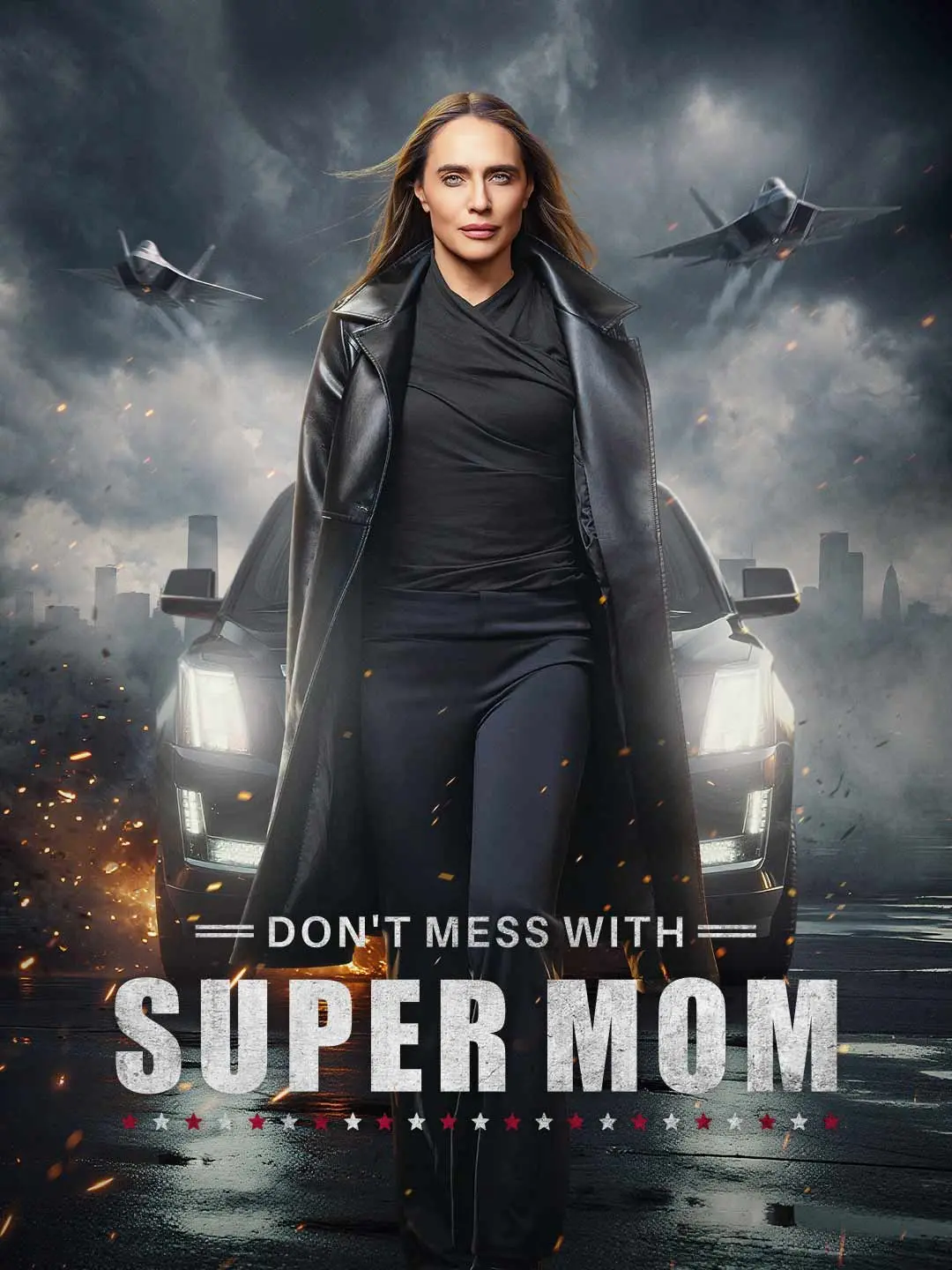 Capa da minissérie Don't Mess with Supermom