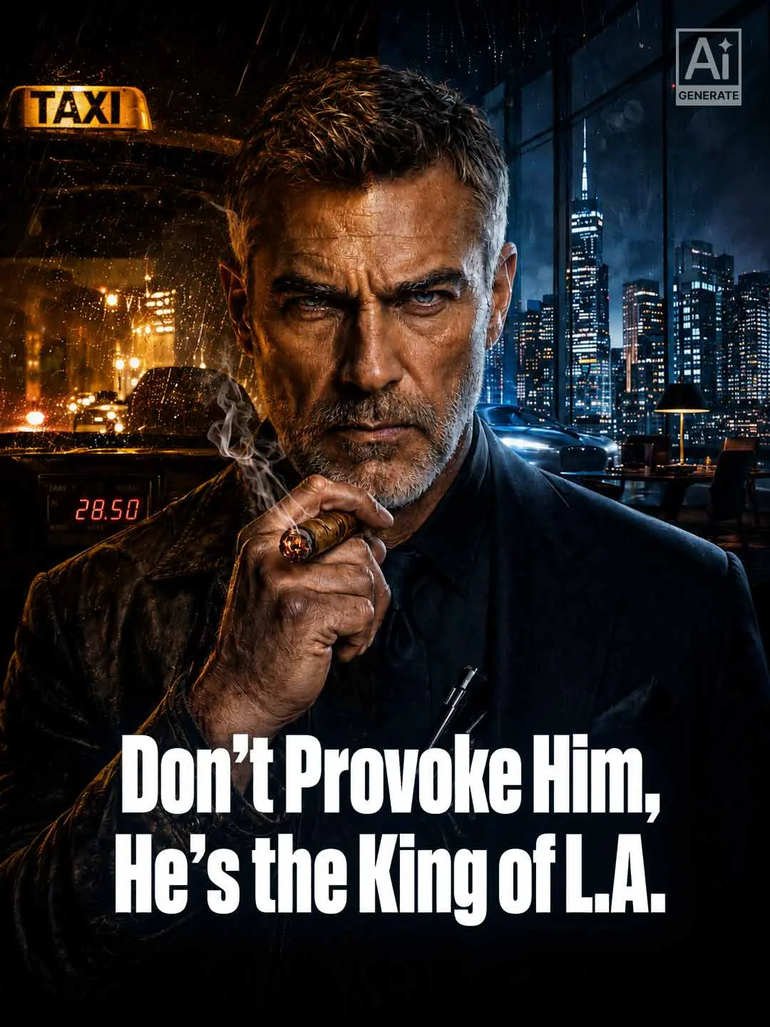 Cover of the miniseries Don’t Provoke Him，He’s the King of L.A