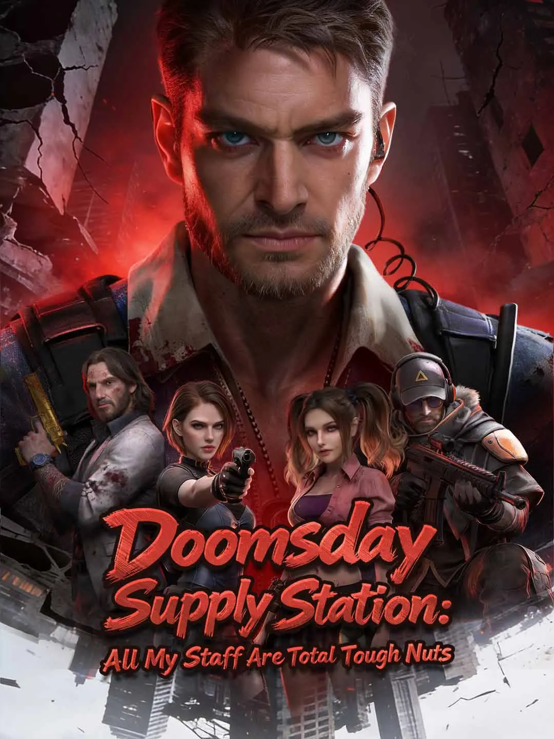 Cover of the miniseries Doomsday Supply Station: All My Staff Are Total Tough Nuts