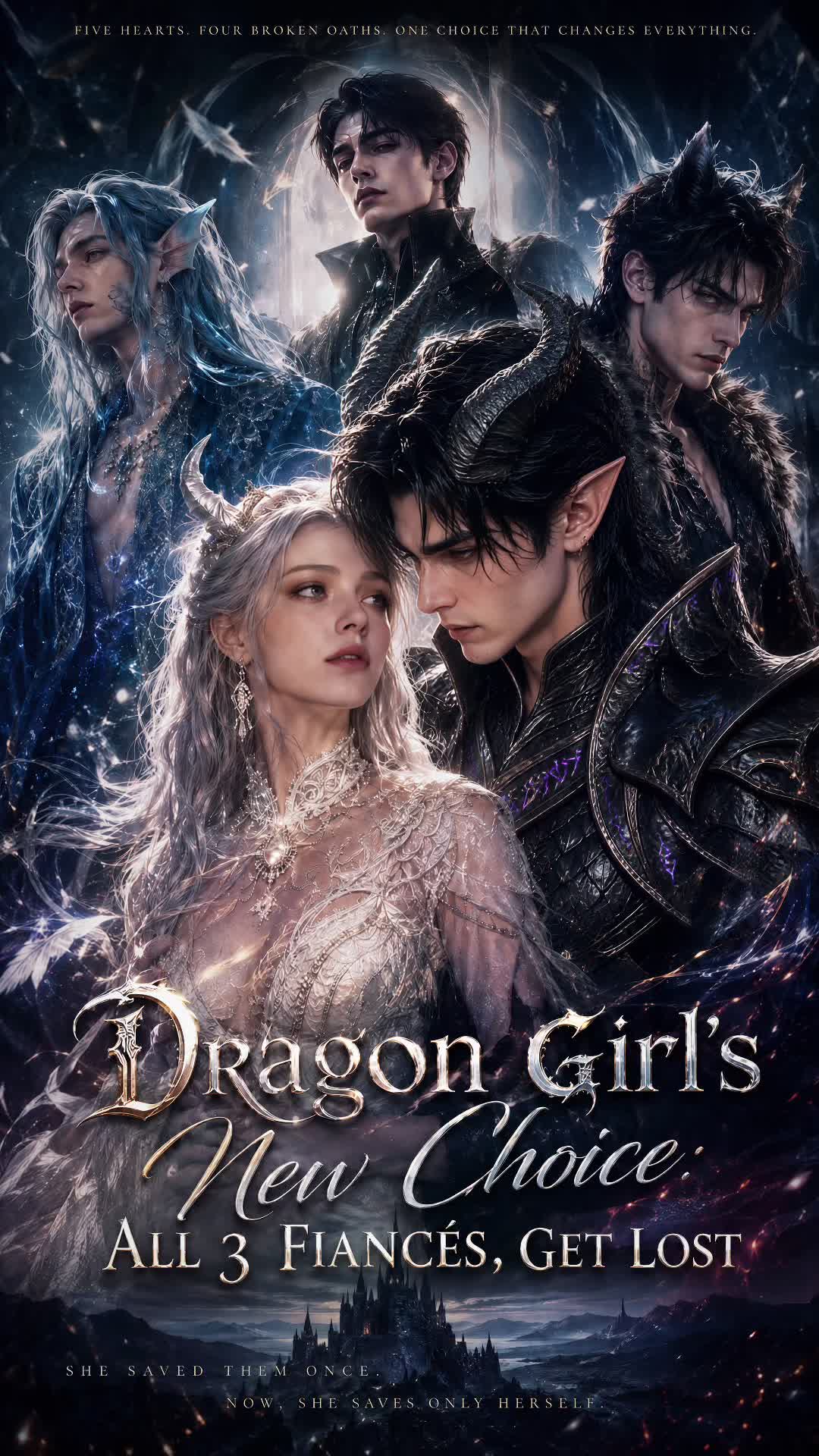 Episode 28 of Dragon Girl's New Choice: All 3 Fiancés, Get Lost
