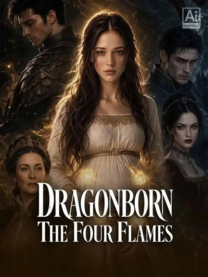 Cover of the miniseries Dragonborn The Four Flames
