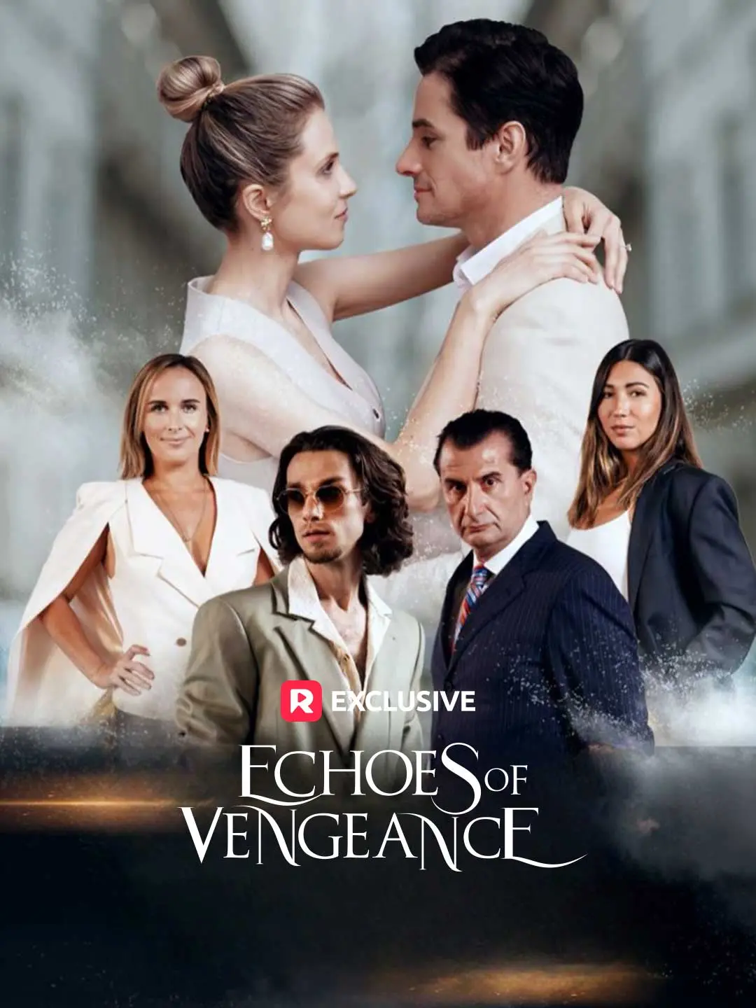 Capa da minissérie Echoes of Vengeance