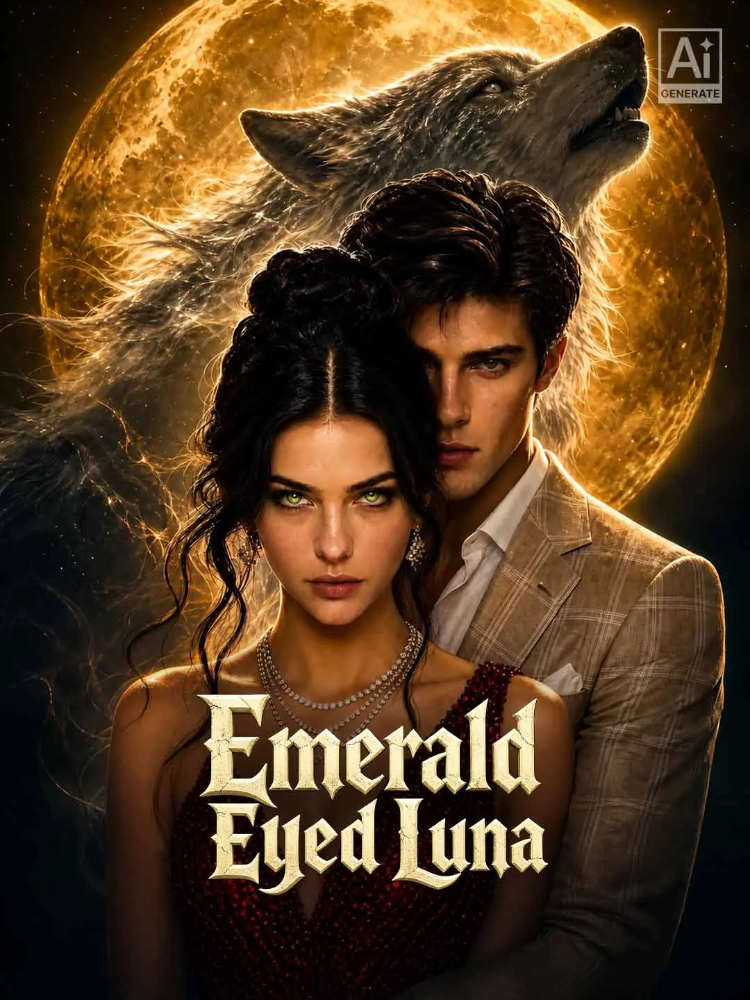 Cover of the miniseries Emerald Eyed Luna