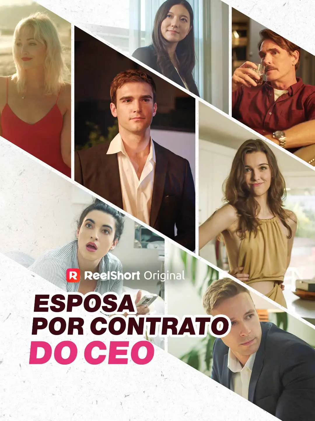 Capa da minissérie Esposa por contrato do CEO