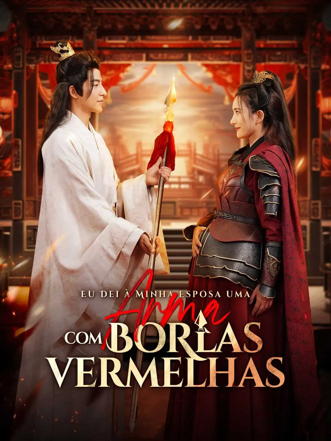 Capa da minissérie Eu Dei à Minha Esposa uma Arma com Borlas Vermelhas