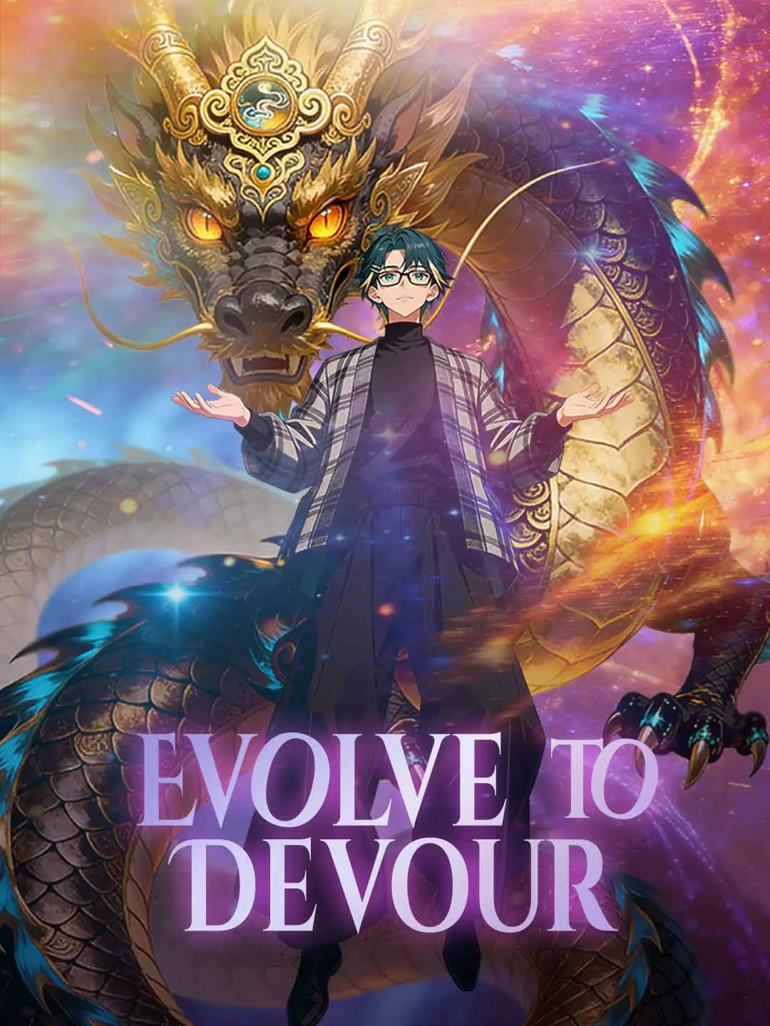 Cover of the miniseries Evolve to Devour