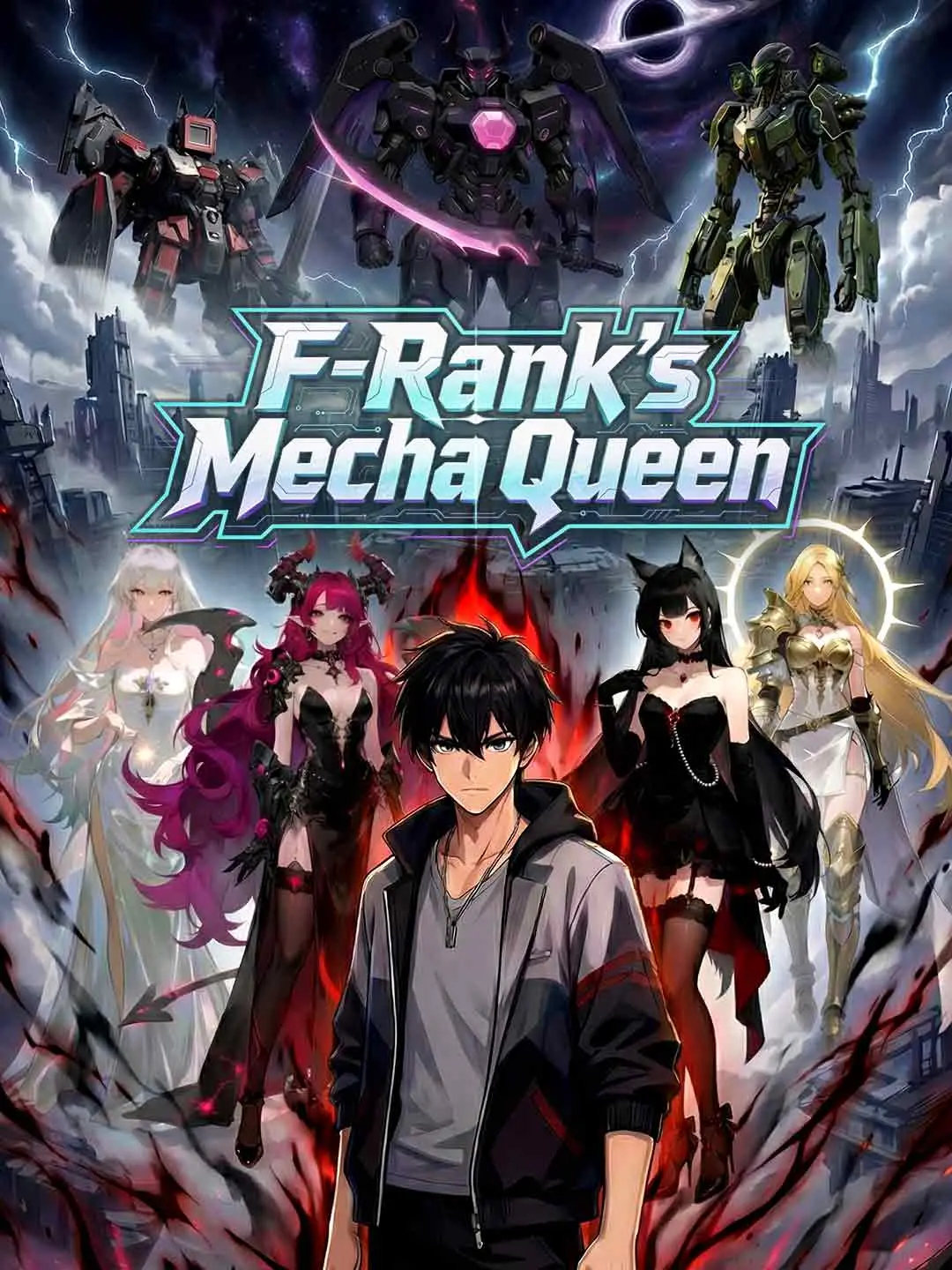 Cover of the miniseries F-Rank’s Mecha Queen