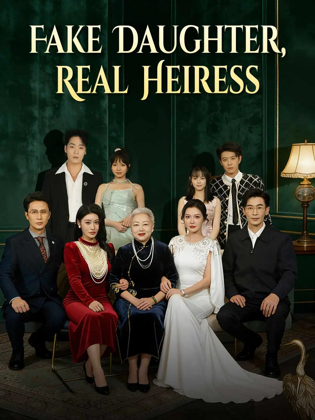 Cover of the miniseries Fake Daughter, Real Heiress