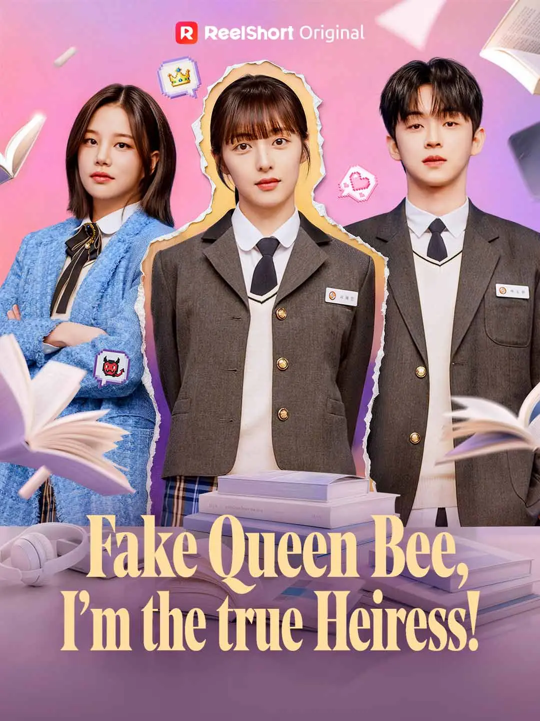 Cover of the miniseries Fake Queen Bee, I'm the true Heiress!