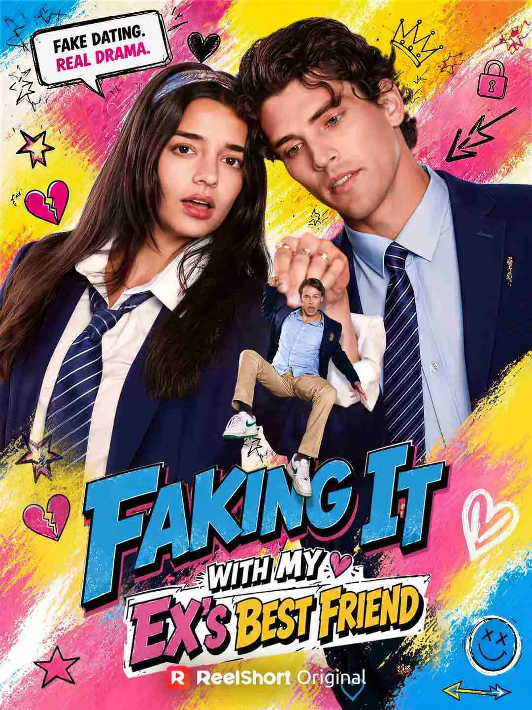 Cover of the miniseries Faking It with My Ex's Best Friend