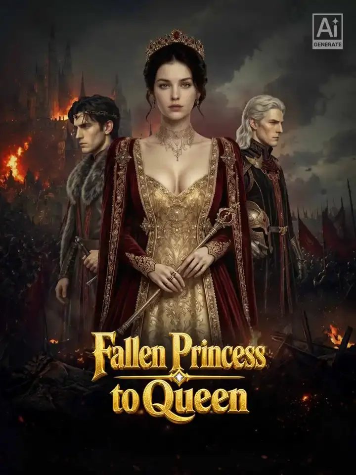 Cover of the miniseries Fallen Princess to Queen
