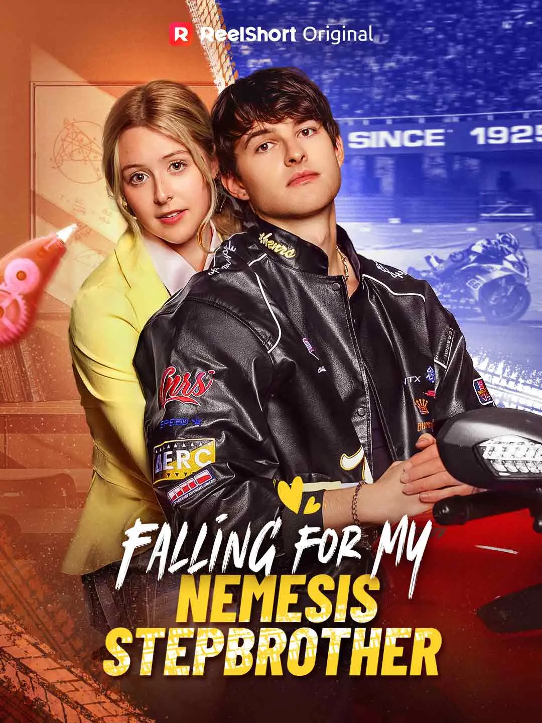 Cover of the miniseries Falling for My Nemesis Stepbrother