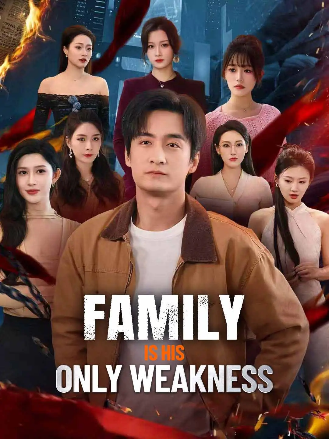 Capa da minissérie Family Is His Only Weakness