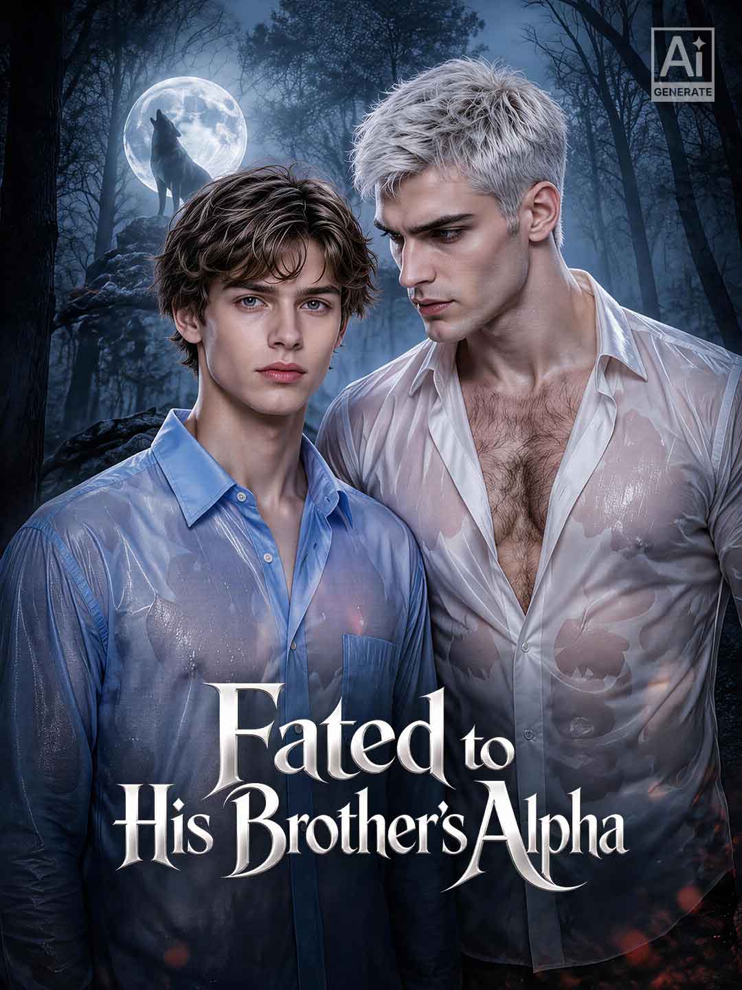 Cover of the miniseries Fated to His Brother's Alpha