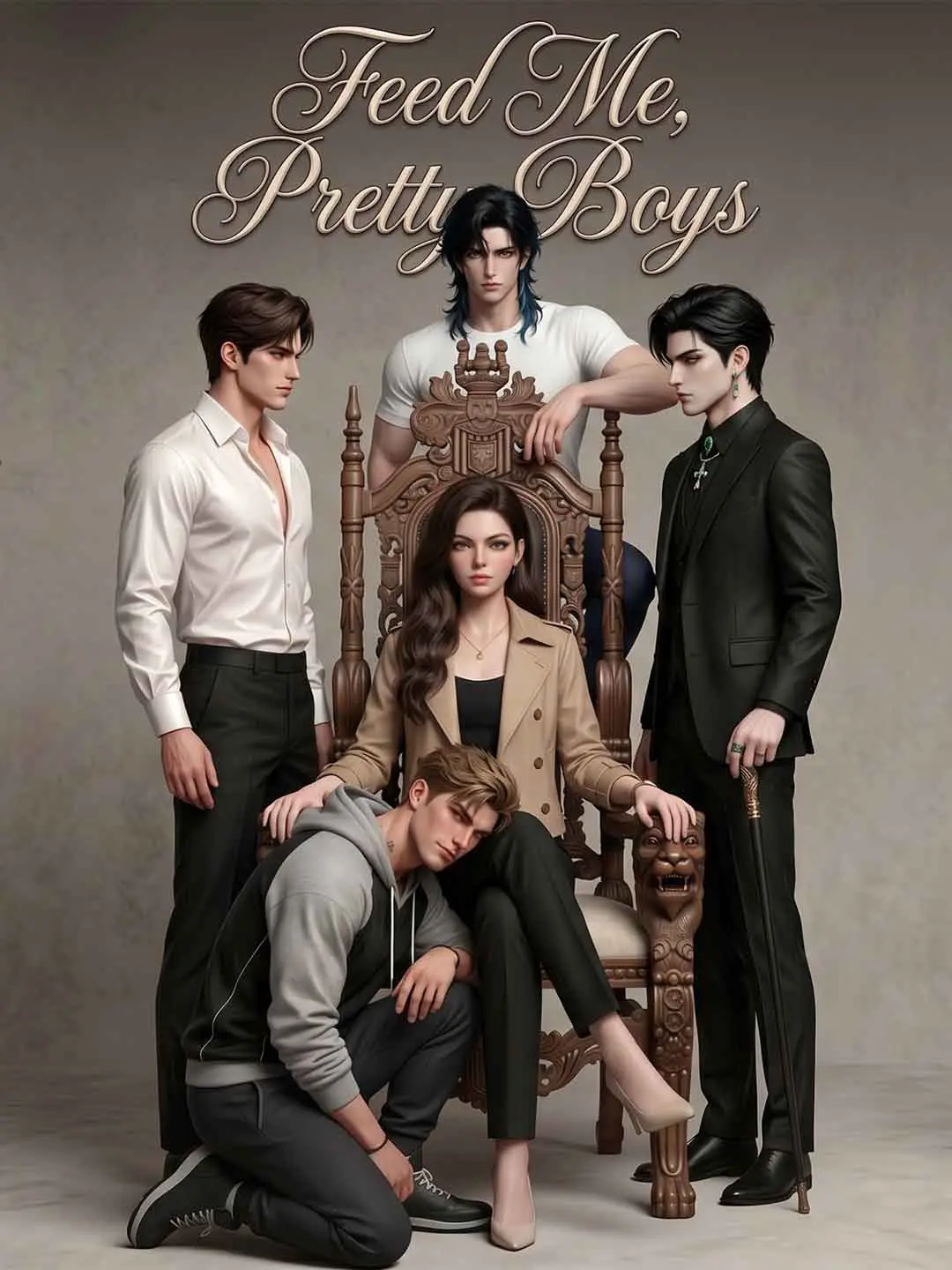 Cover of the miniseries Feed Me, Pretty Boys