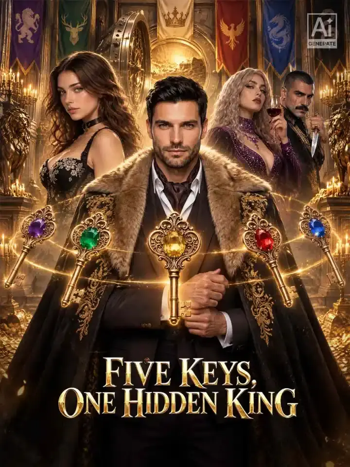 Cover of the miniseries Five Keys, One Hidden King