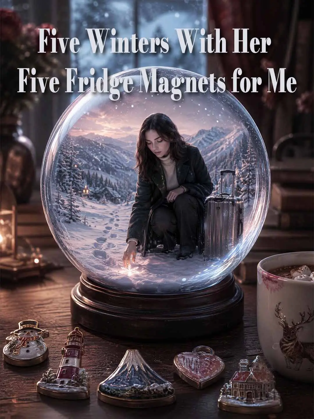 Cover of the miniseries Five Winters With Her, Five Fridge Magnets for Me