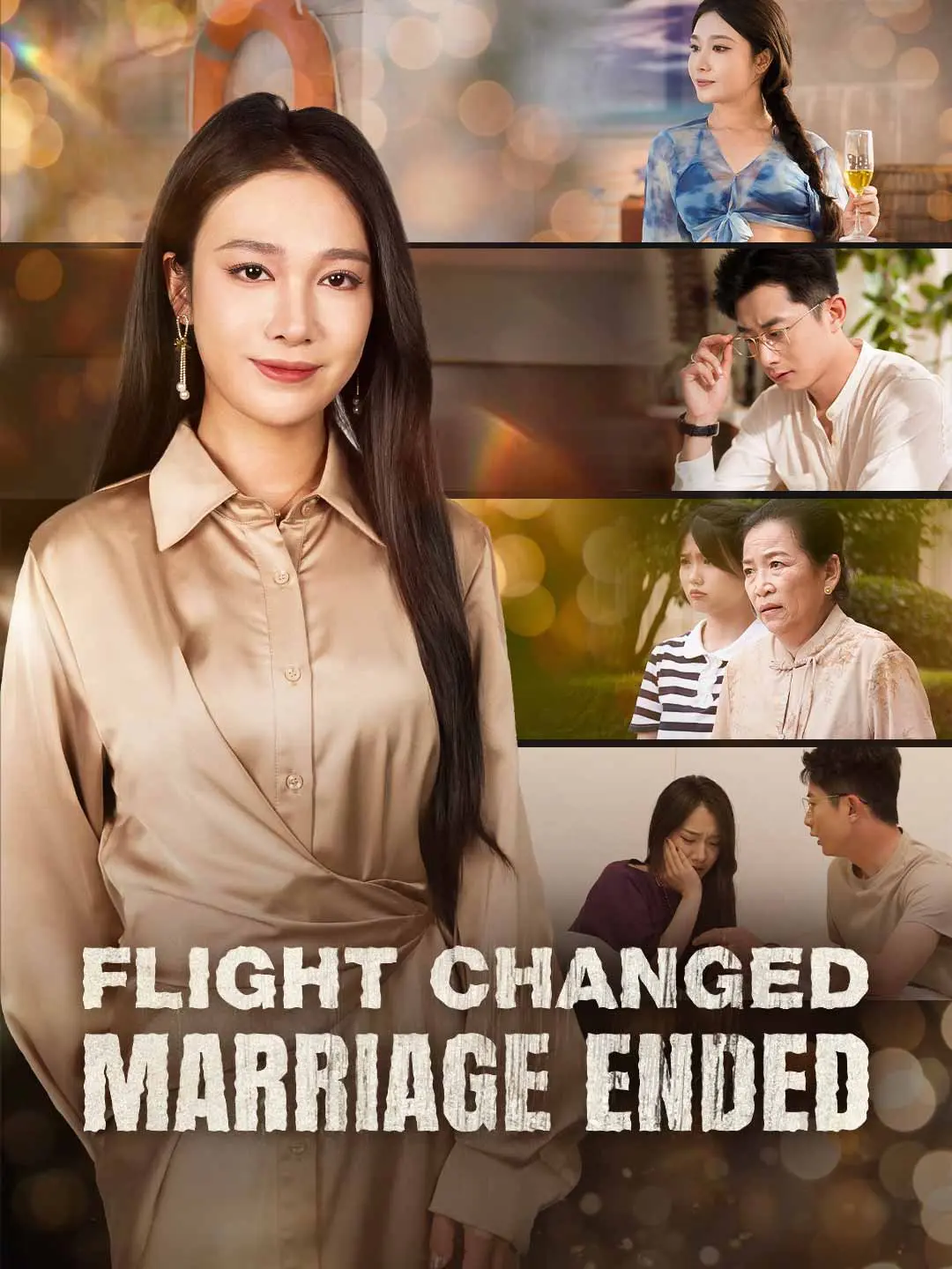 Capa da minissérie Flight Changed, Marriage Ended