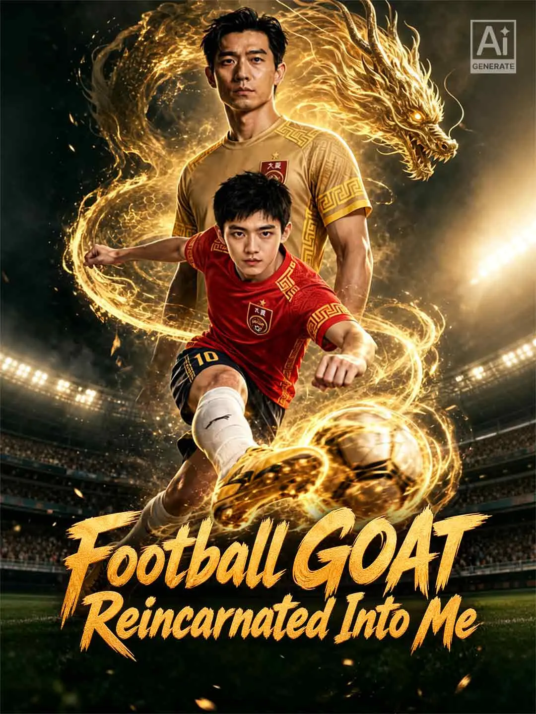 Cover of the miniseries Football GOAT Reincarnated Into Me