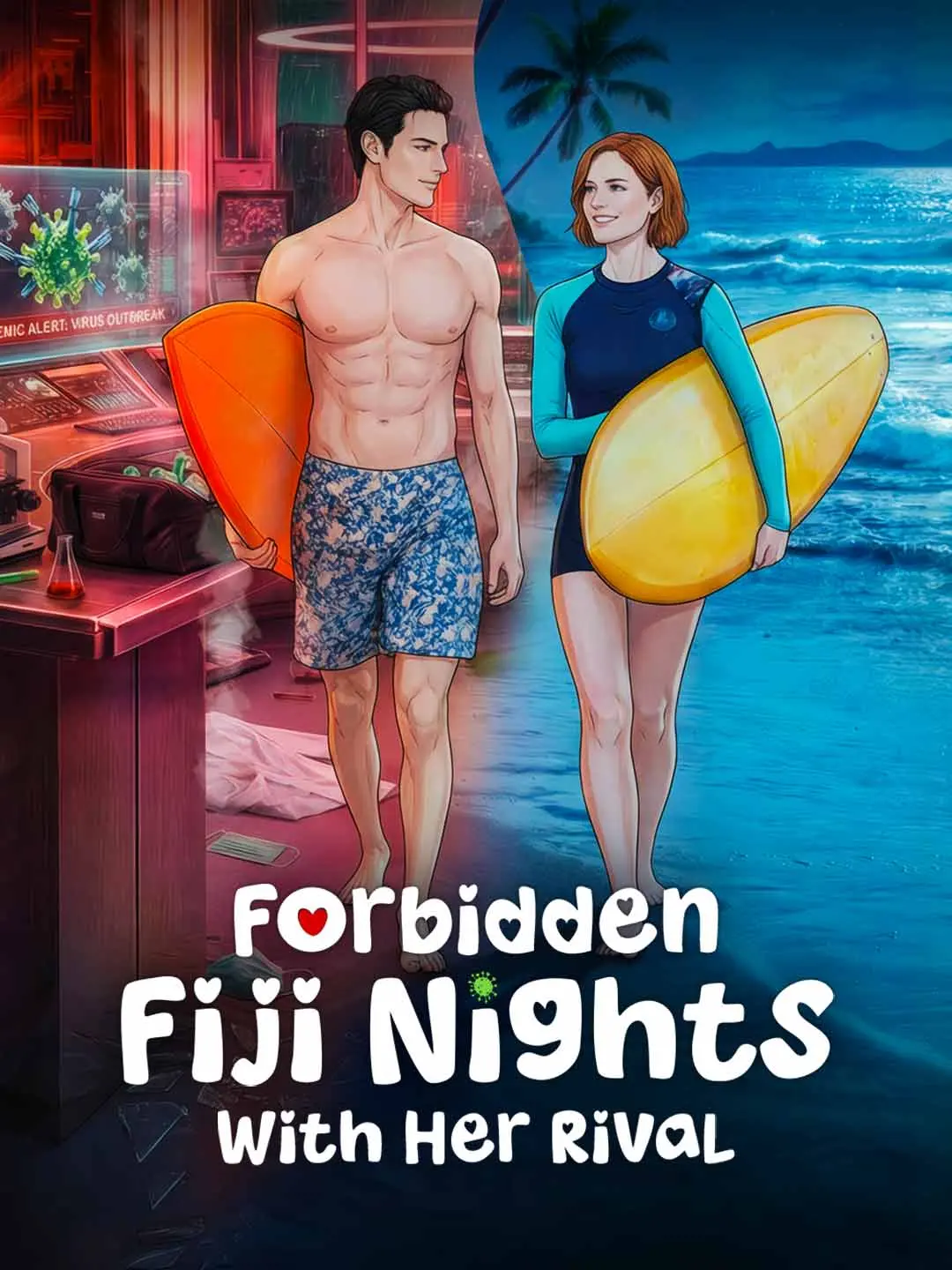 Cover of the miniseries Forbidden Fiji Nights With Her Rival