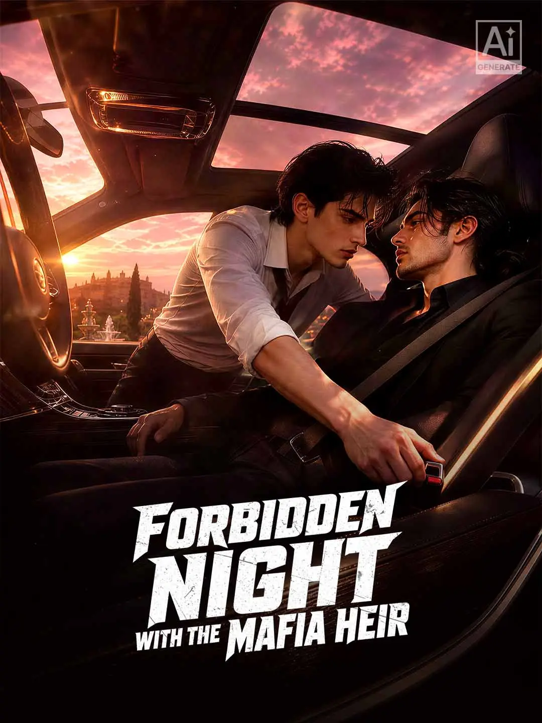 Cover of the miniseries Forbidden Night with the Mafia Heir