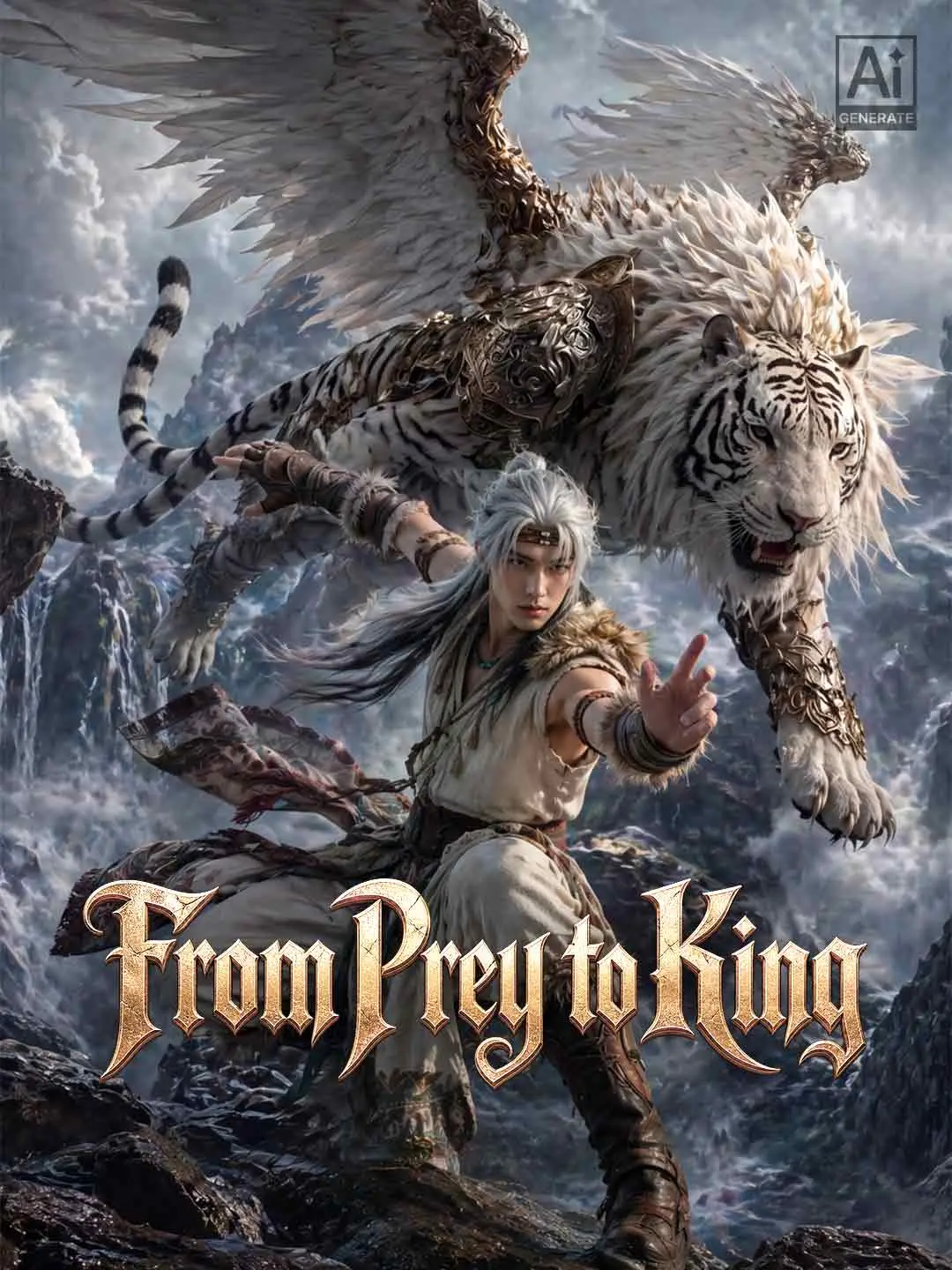Cover of the miniseries From Prey to King