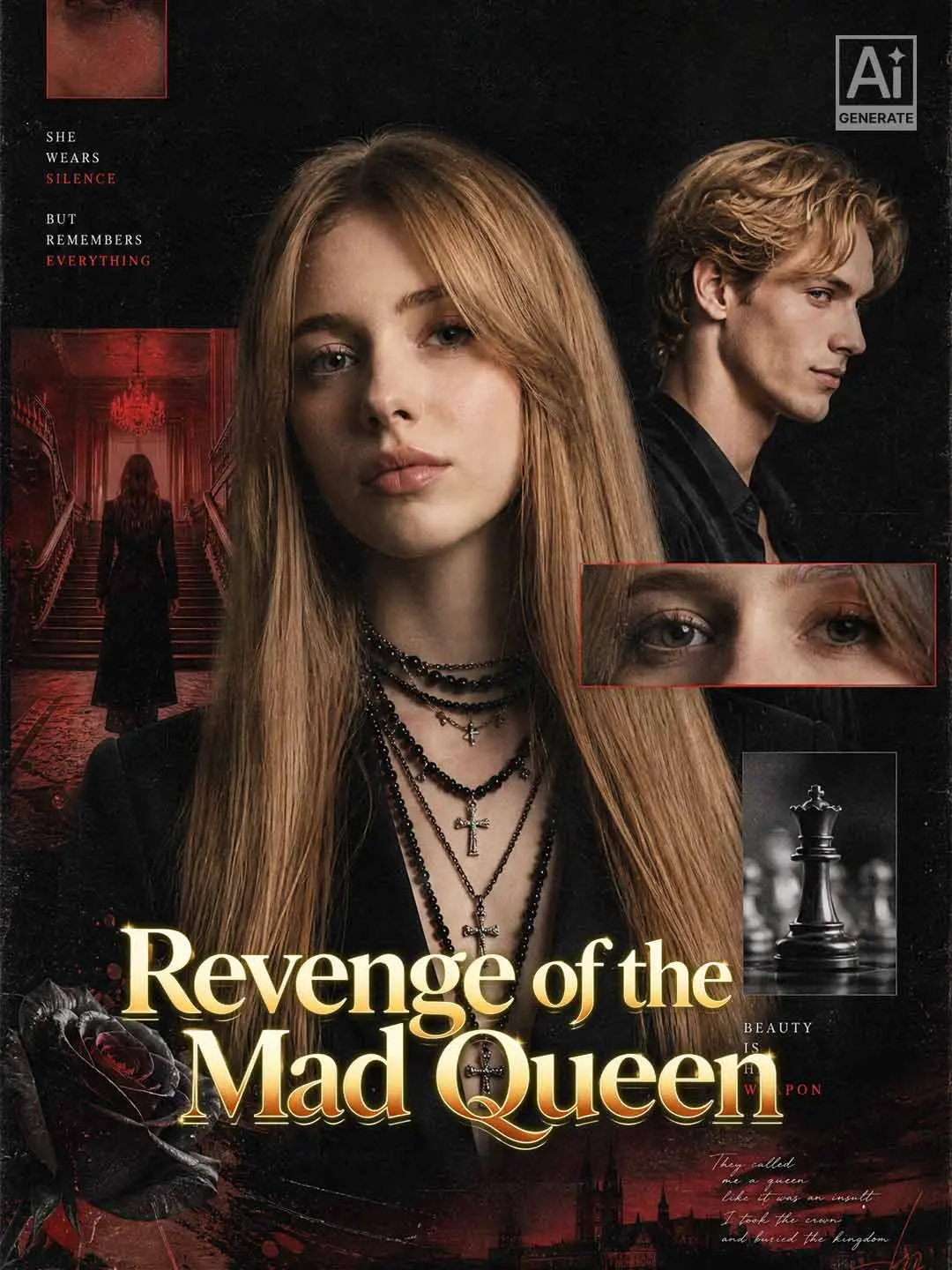 Cover of the miniseries From Prison to Palace_ Revenge of the Mad Queen