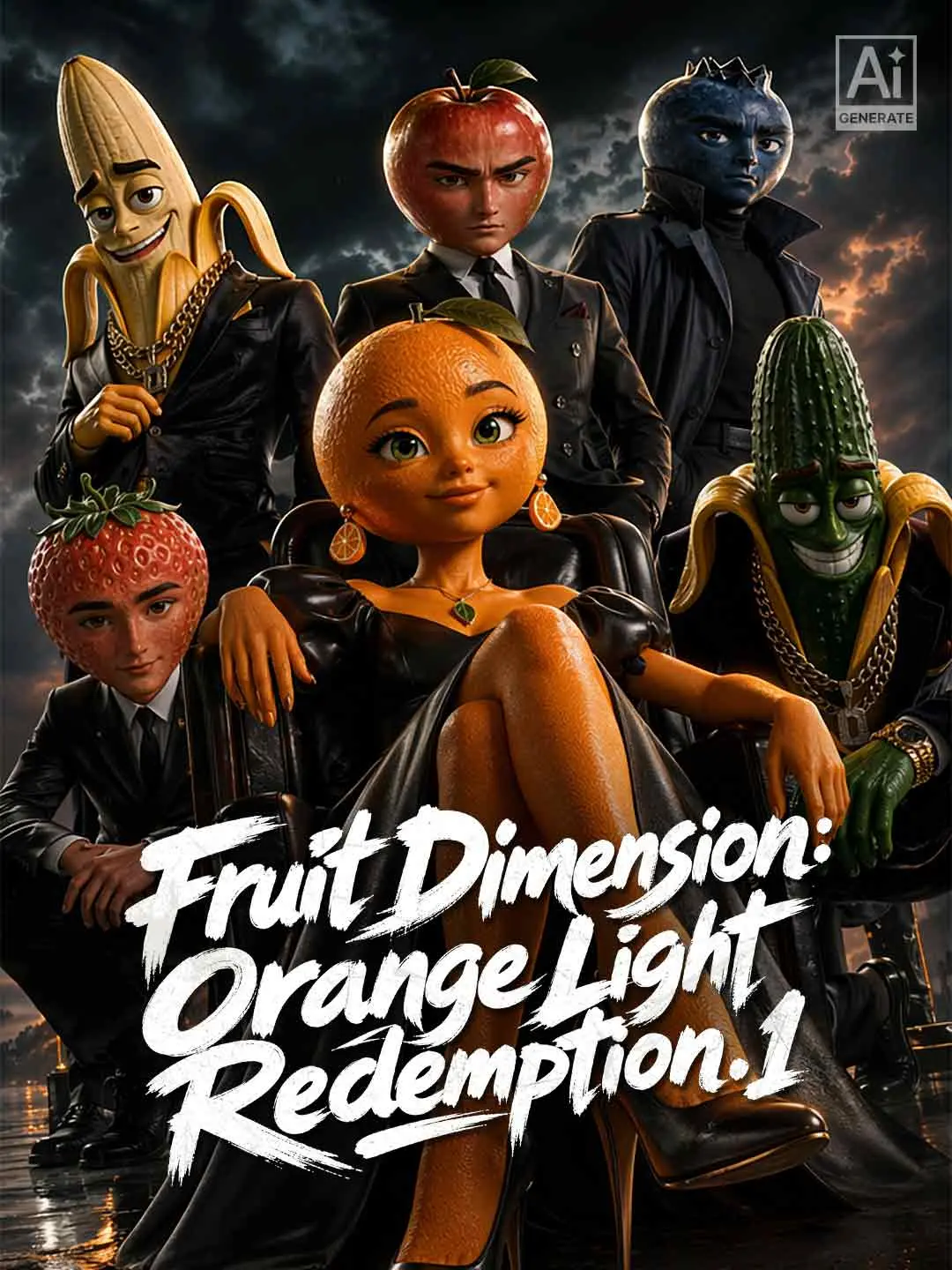 Cover of the miniseries Fruit Dimension: Orange Light Redemption.1