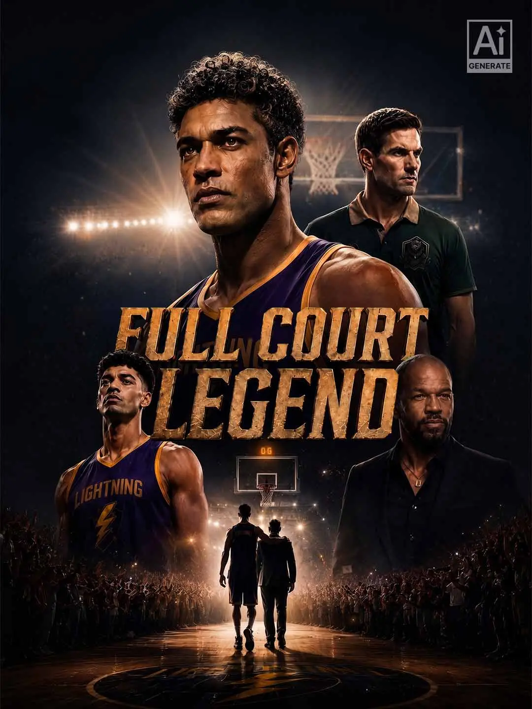Cover of the miniseries Full Court Legend