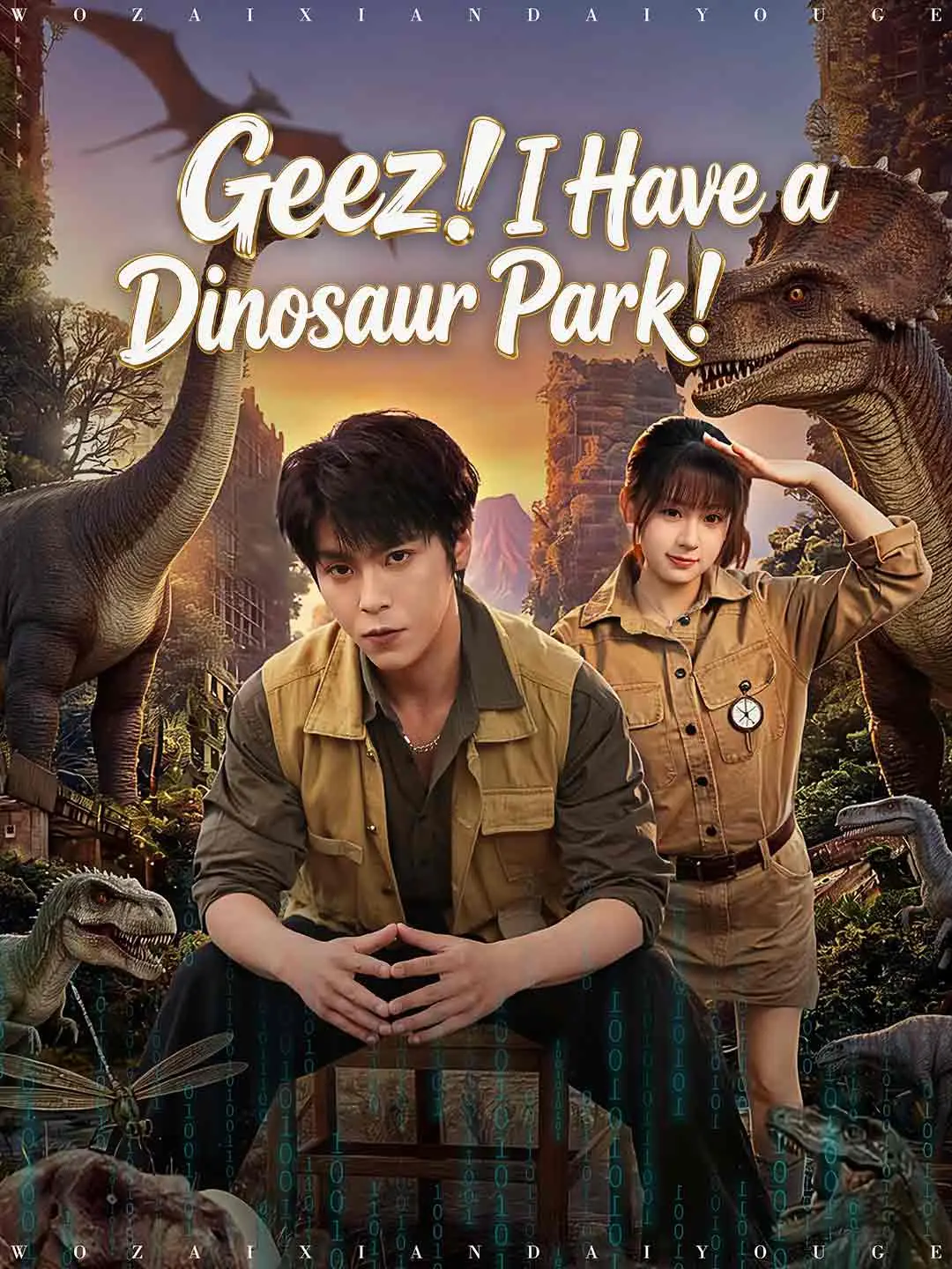 Cover of the miniseries Geez! I Have a Dinosaur Park!