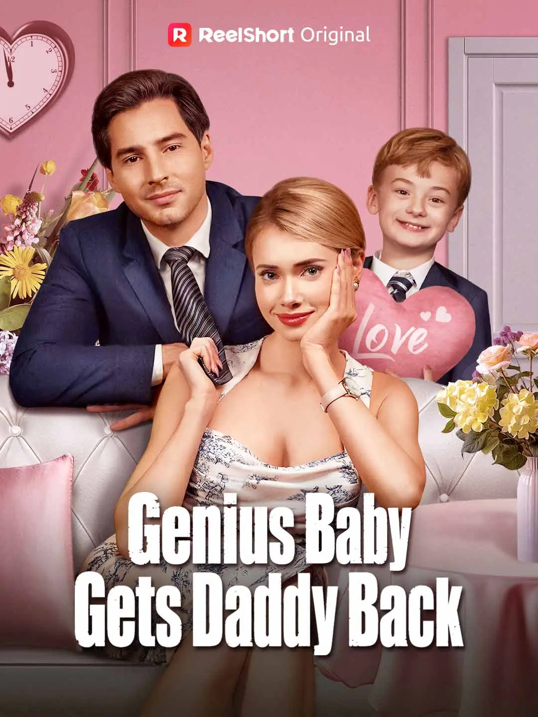 Cover of the miniseries Genius Baby Gets Daddy Back