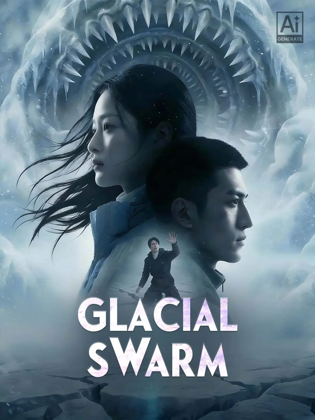 Cover of the miniseries Glacial Swarm