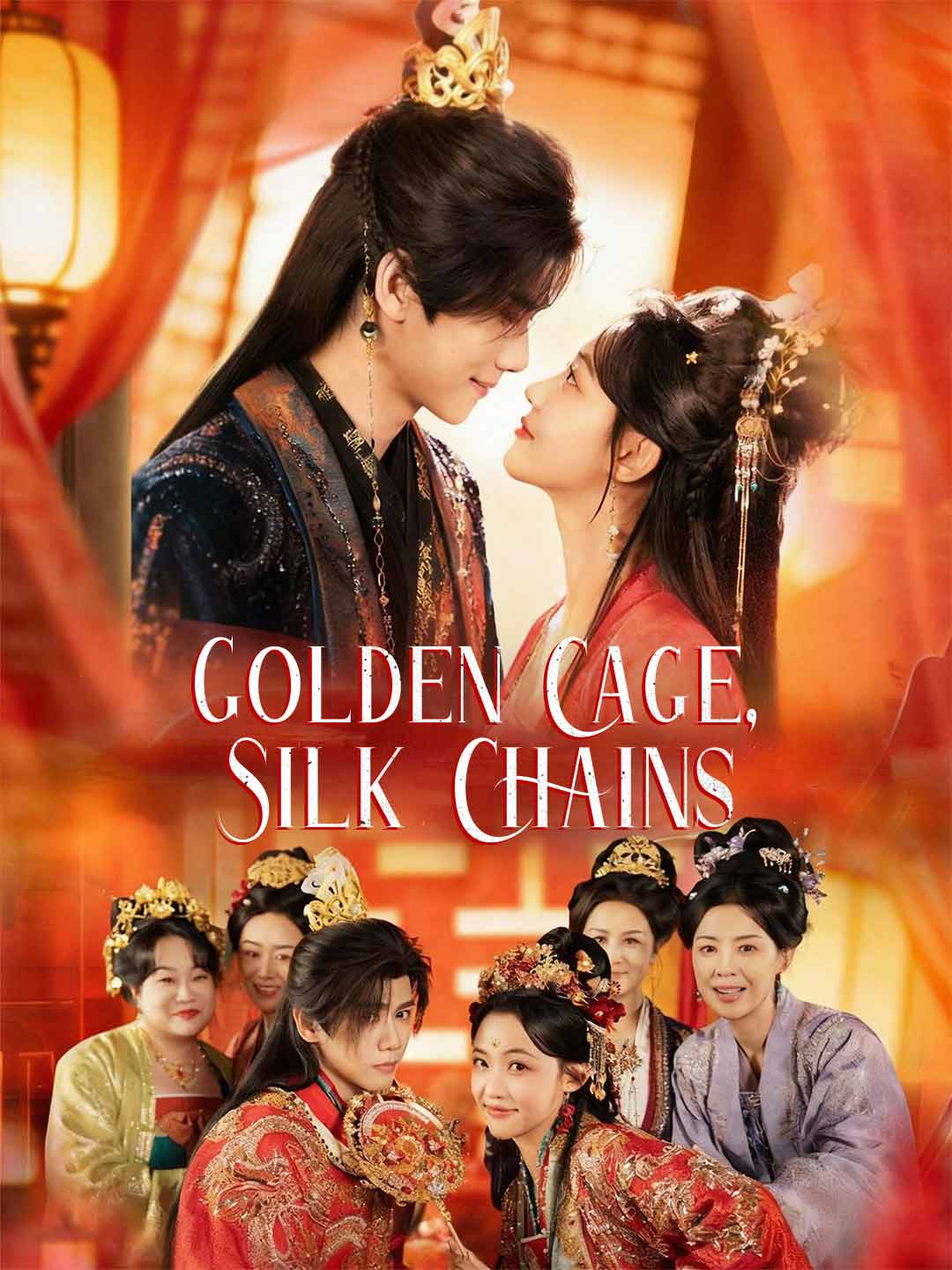Cover of the miniseries Golden Cage, Silk Chains
