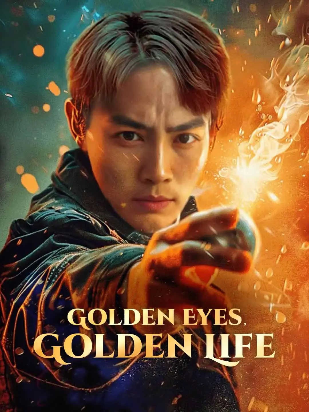 Cover of the miniseries Golden Eyes, Golden Life