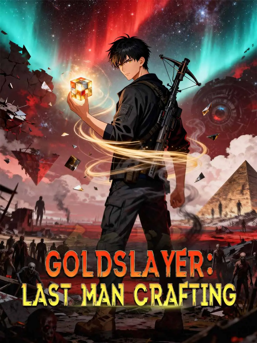 Cover of the miniseries Goldslayer: Last Man Crafting